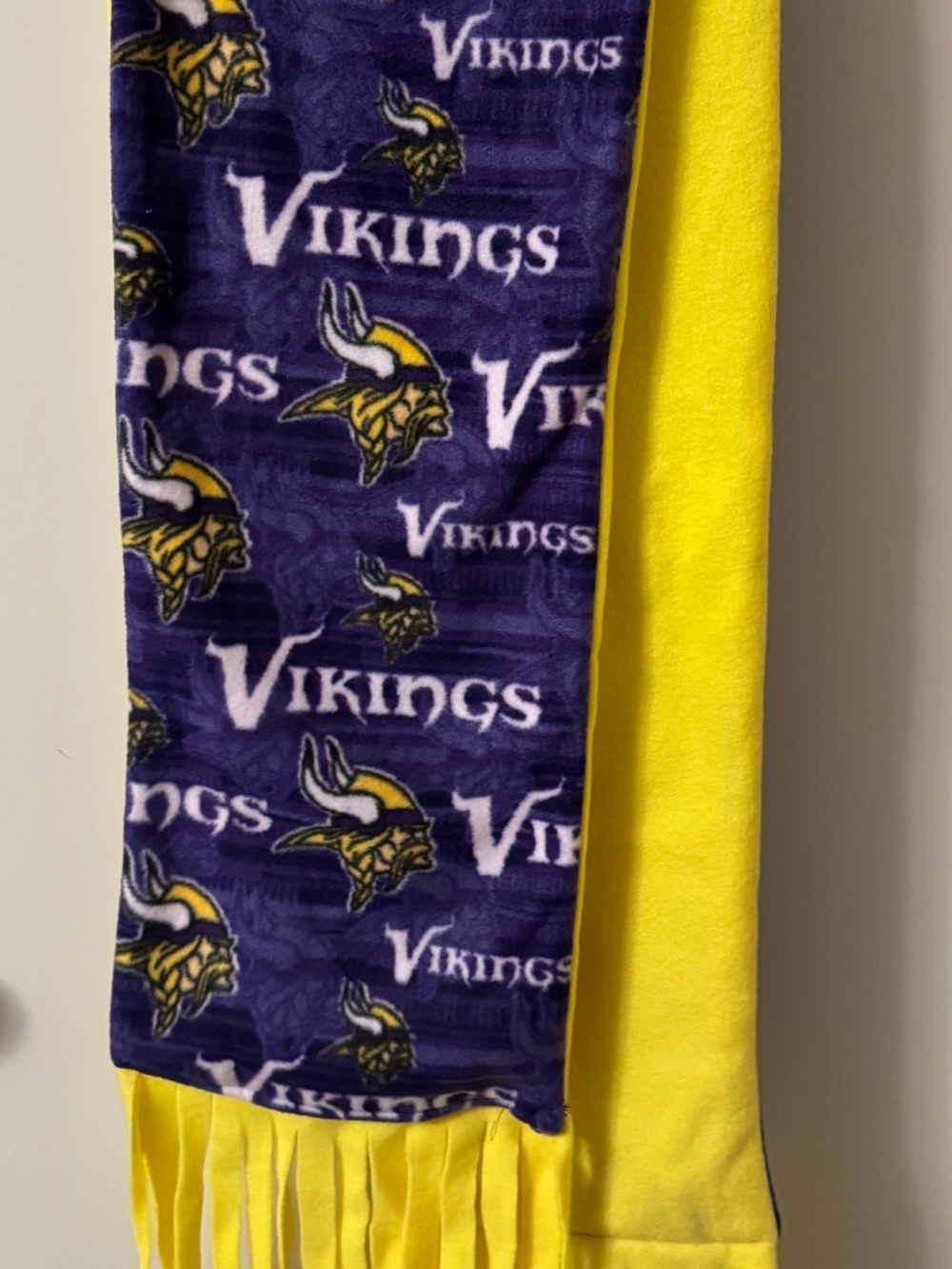 Minnesota Viking Fleece Scarf